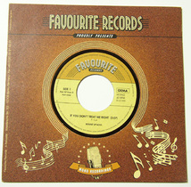 45rpm/ IF YOU DON'T TREAT ME RIGHT - ROUND UP BOYS - OUR LOVE IS DONE / TAIL,ロカビリー,ROCKABILLY,WILD,モダン,FAVOURITE RECORDS,_画像1