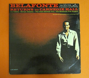 2枚組 ◆HARRY BELAFONTE ◆RCA VICTOR 米 深溝