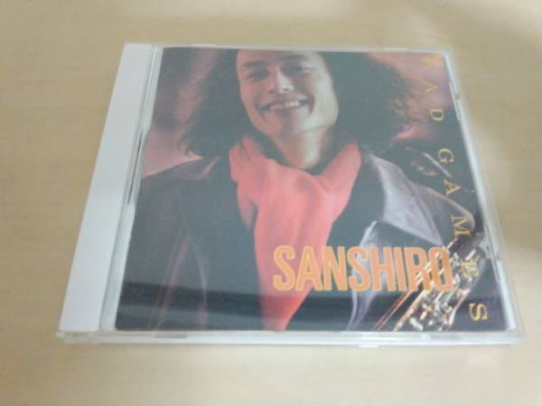 三四朗CD「バッド・ゲームスBAD GAMES」SANSHIROサックス●