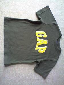 『ＧＡＰ　Tシャツ　モスグリーン　110　USED』