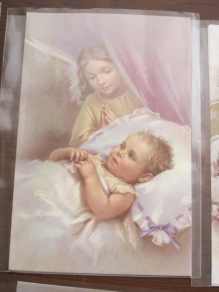 صورة ★ 199 بطاقة عيد الميلاد اللوحة المسيحية, العتيقة, مجموعة, المواد المطبوعة, آحرون