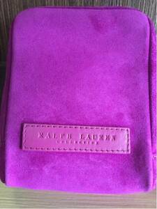 RALFE LAUREN фиолетовый замша сумка 
