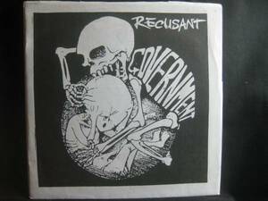 RECUSANT / GOVERNMENT ◆EP1413NO◆7インチ
