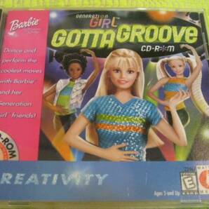 アメリカ製BarbieバービーのCDロムBarbie GOTTA GROOVE♪