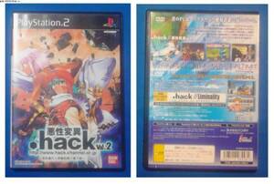 ＰＳ2 .hackvol.2 悪性変異　ＤＶＤ－ＶＩＤＥＯ　ディスク