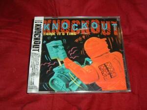 CD【ノックアウト/Knockout】Think It's Time●即決