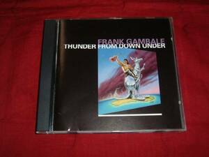 CD【フランク・ギャンバレ/Frank Gambale】Thunder From Down～
