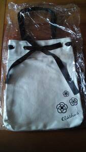  that time thing CLATHAS white color & black color bag ( new goods )