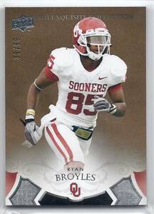 2011 Exquisite Ryan Broyles RC /99