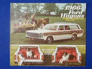 FORD Wagons Ford Wagon 1966 catalog ( English )