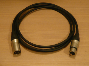 *.. electric wire XLR cable 4m SOFTEC MIC CORD 0.75sq NEUTRIK (L.R identification processing possible ) *