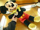 A_$15 regular tag attaching! approximately 68cm Vintage Mickey! ear. shape ... have + dirt have 