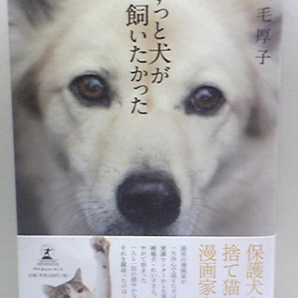 送料無料◆◆美品 ずっと犬が飼いたかった　成毛厚子◆◆保護犬 捨て猫 ガス殺処分☆保護犬や捨て猫との生活や炭酸ガスでの殺処分について