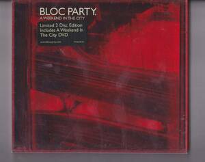 BLOC PARTY A WEEKEND IN THE CITY CD + DVD 限定盤