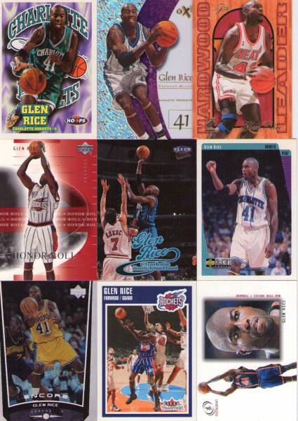 Glen Rice グレン ライス 直筆サインカード 直書き AUTO NBA グレンライスの値段と価格推移は?|5件の売買データからグレン