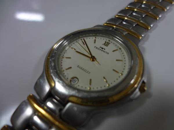 ジャンク時計　テクノス Yahoo!オークション - 【76】 1円～ ジャンク品 現状品 不動品