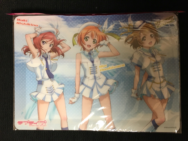 μ's ランチョンマット Yahoo!オークション - イオン限定 ラブライブ μ's ランチョン