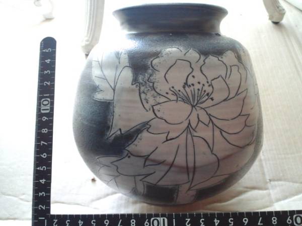 壺 骨董品 金赤丸型かきあげ珍品油壺台ランプ Z-B – 古福庵 [ KOFUKUAN