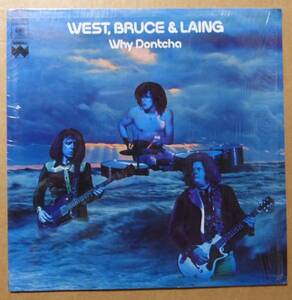 WEST, BRUCE & LAING「WHY DONTCHA」米ORIG[初回KC規格WINDFALL盤]シュリンク美品