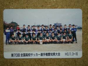socc* вся страна средняя школа футбол префектура Аичи собрание . телефонная карточка 
