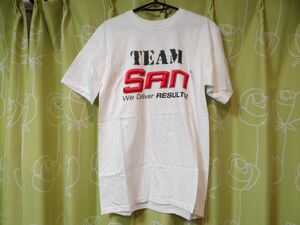 新品 非売品 TEAM SAN ボディビル Tシャツ Mサイズ ワークアウト トレーニング プロテイン サプリメント アメリカ企業