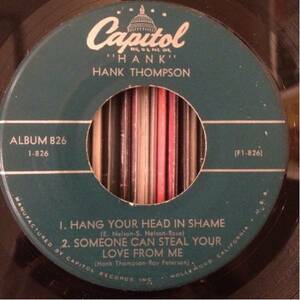 US Orig HANK THOMPSON 7ep WESTERN SWING ロカビリー