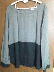  lady's tunic long sleeve black L