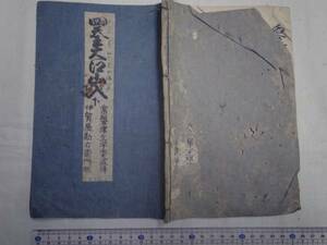 0019602 四天王大江山入 巻下 常磐津文字太夫直伝 江戸 刊記不明