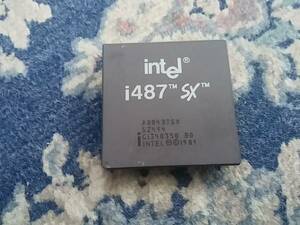 intel　A80487SX　ジャンク