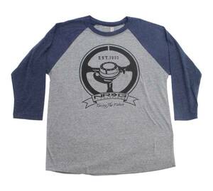 NRG baseBall Tシャツ ビンテージネイビー US-Lサイズ USDM JDM ベースボールシャツ 正規輸入品