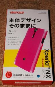 ★新品★iBUFFALO Xperia NX docomo SO-02D ハードケース ピンク