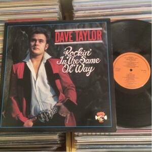 DAVE TAYLOR LP TEDS CHARLY RECORDS ネオロカビリー