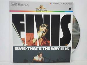 (LD-262)ELVIS PRESLY エルビス・プレスリー「THAT'S THE WAY IT IS」解説付き
