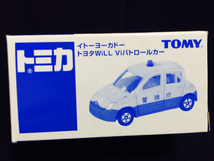 トミカイトーヨーカドー◆トヨタ WiLL Vi 警視庁パトロールカー_画像3