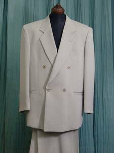 ** M-79 W4B×1nochi collar suit new goods spring summer beige made in Japan **