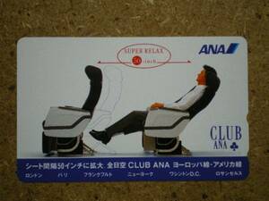 hi/EA7・全日空 CLUB ANA テレカ