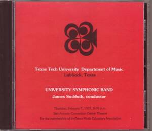 【吹奏楽】 テキサス工科大学シンフォニック・バンド