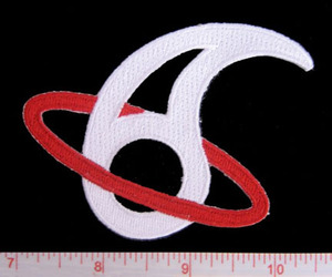  Forbidden Planet cosmos ream . boat . member clothes for embroidery badge 