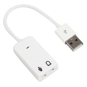 [新品・7日保証] USB ステレオサウンドカード ケーブル付 送料無料の画像3