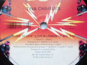 Tina Charles/I Love To Love/i'll go where～/５点送料無料