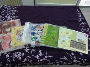 *[ book card, photo file, postcard etc. 6 point set ] Nakayoshi appendix etc....