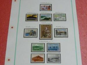 ④日本切手　1961-63年　文通週間・趣味週間・他　計28種