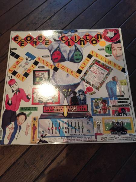 新品 GEORGE CLINTON/SOME OF MY BEST JOKES ARE FRIENDS 未開封(宅急便送料込み)