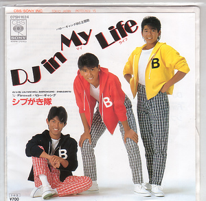 シブがき隊/DJ in My Life・Farewell バロー・ギャング