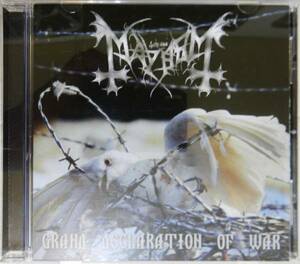 【CD】MAYHEM / GRAND DECLARATION OF WAR ☆ メイヘム / Blackmetal / Euronymous