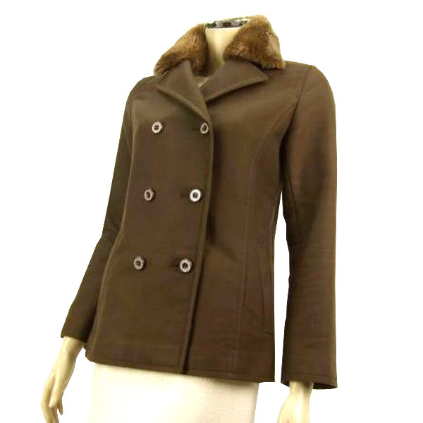 美品　バーバリーブルーレーベル　キャメル　 ピーコート BURBERRY BLUE LABEL - バーバリーブルーレーベル 吉川ひなの