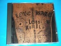 LOVE/HATE 『Let's Rumble.』 輸入盤 帯無 RCA盤_画像1