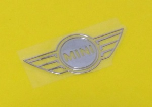 * новые поступления включая доставку MINI Logo 3D aluminium эмблема наклейка a5