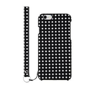 * free shipping *iPhone 6/6s fabric case IC card storage possible TR-FCIP154-DT< hand with strap strap hole attaching >