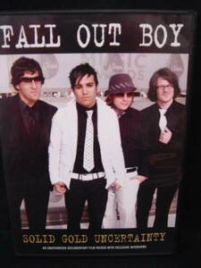 D107◆DVD◆Solid Gold Uncertainty／FALL OUT BOY